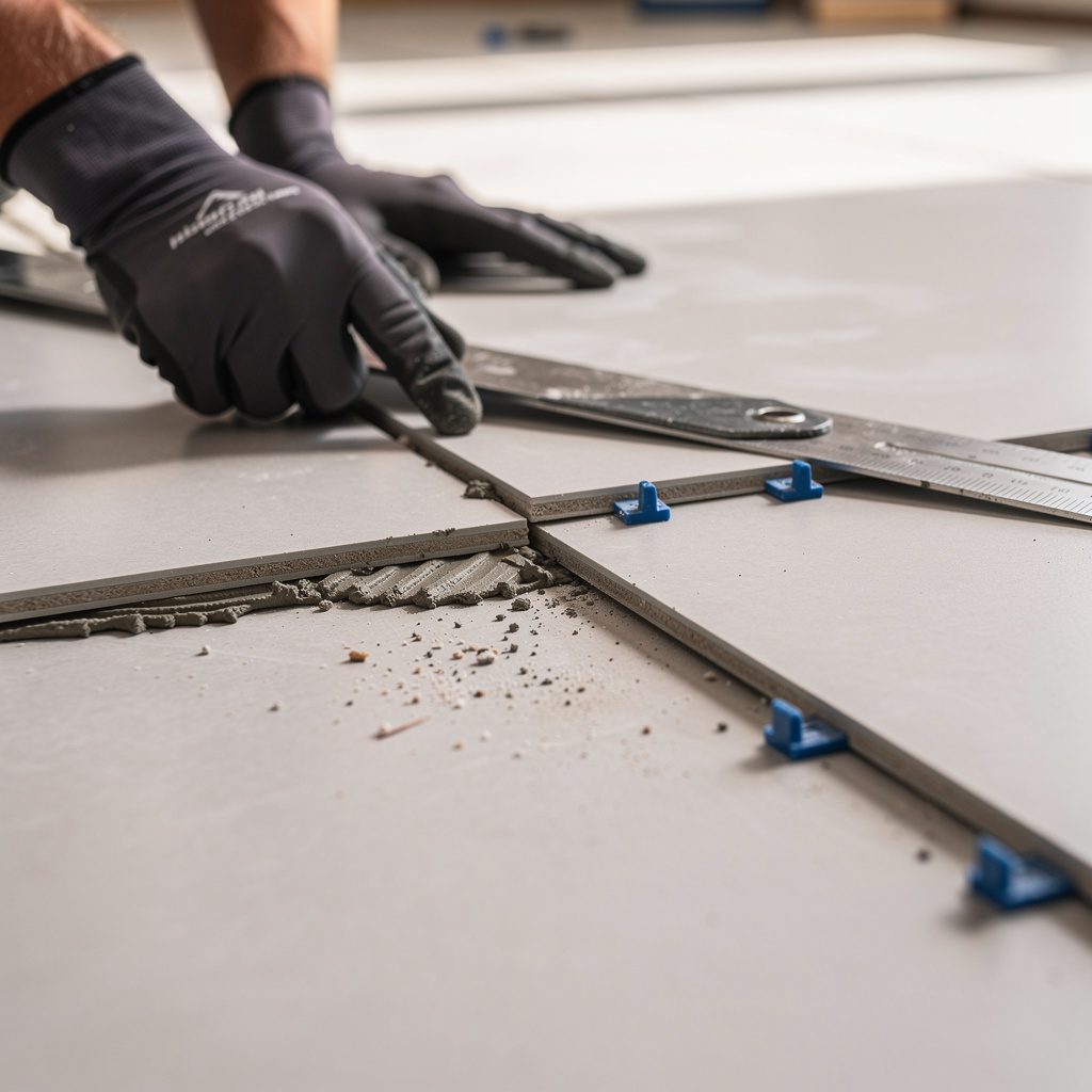 Fliesenarbeiten – Präzision von der Untergrundvorbereitung bis zum Verlegen – Dorsch Handwerker-Dienstleistungen